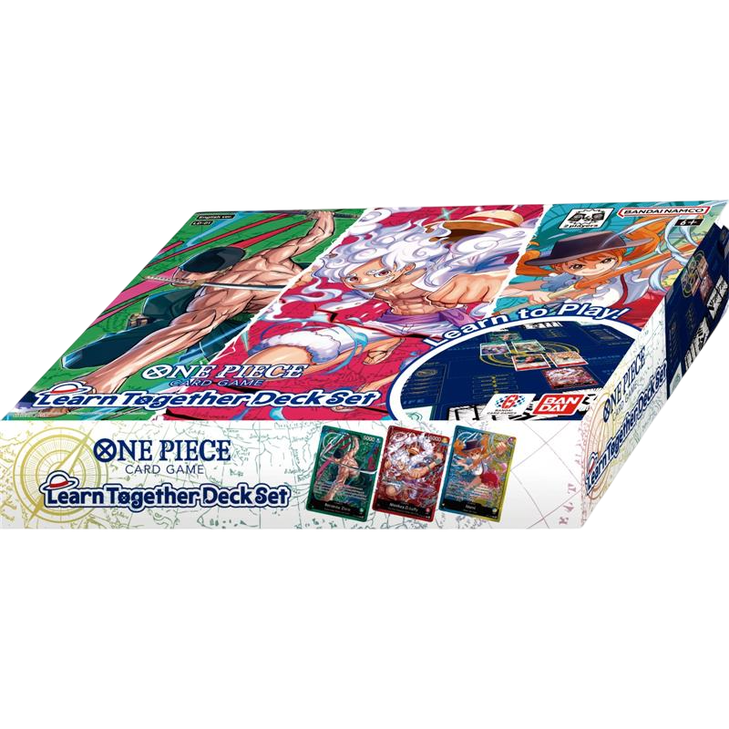 3-deck starter set - Learn Together Deck Set LD-01 – One Piece TCG (EN)