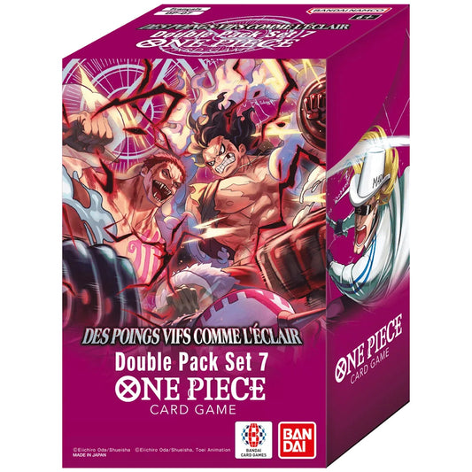 DP07 Double Pack Set - OP11 - 2 Boosters - Lightning-Fast Fists FR