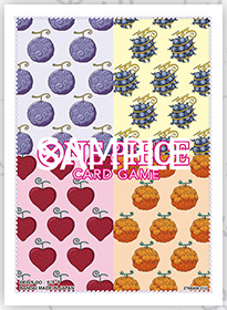 70 Card Sleeves - Devil Fruits - Official Sleeves V.10