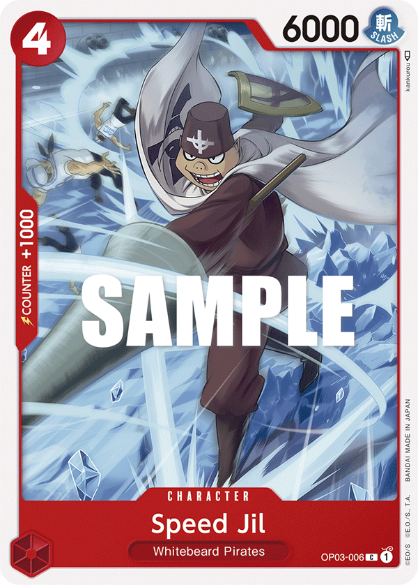 OP03-006 C ENG Speed Jil Common Character Card