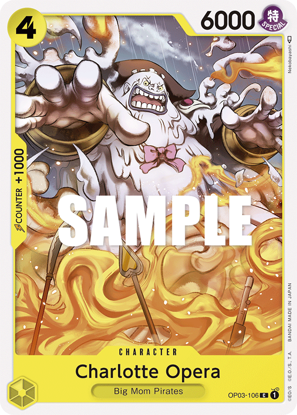 OP03-106 C ENG Charlotte Opera Common Character Card