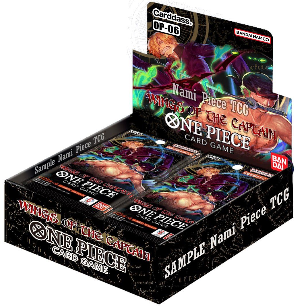 OP06 Display Box - 24 boosters - Wings of the Captain ENG Boutique Carte One Piece OP06 Display Box - 24 boosters - Wings of the Captain ENG Boutique Carte One Piece
