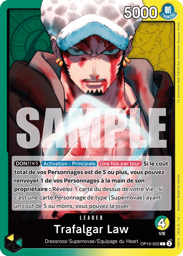 OP10 Booster in blister pack - Sang Royal FR