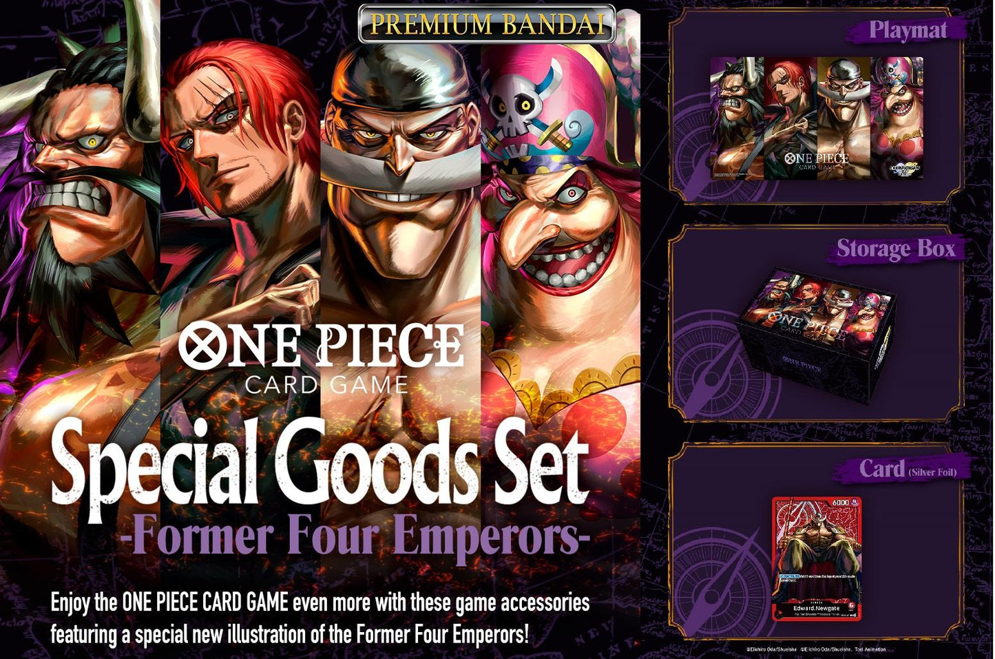 Tapis de jeu et Boîte de rangement - Former Four Emperors