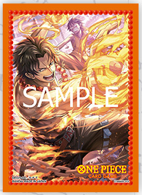 70 Card Sleeves - Portgas D. Ace - Official Sleeves V.10