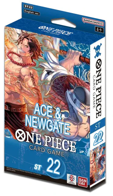 one piece tcg blue starter deck ST-22 ENG Ace & Newgate