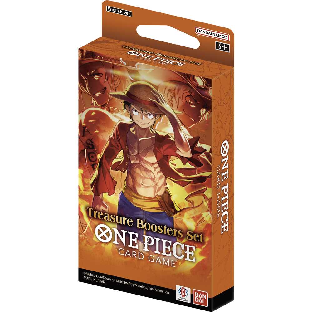 Treasure Pack Set OP01-OP05 – 4 Boosters + 1 carte promo