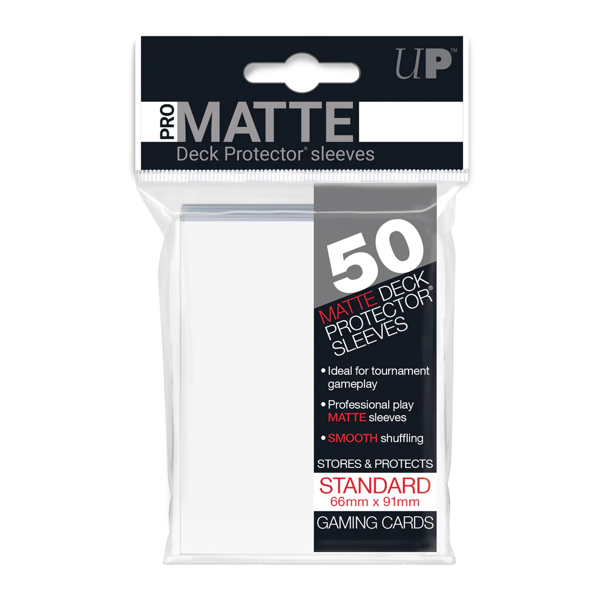 Ultra Pro - 50 card protectors - Pro Matte Deck protector sleeves