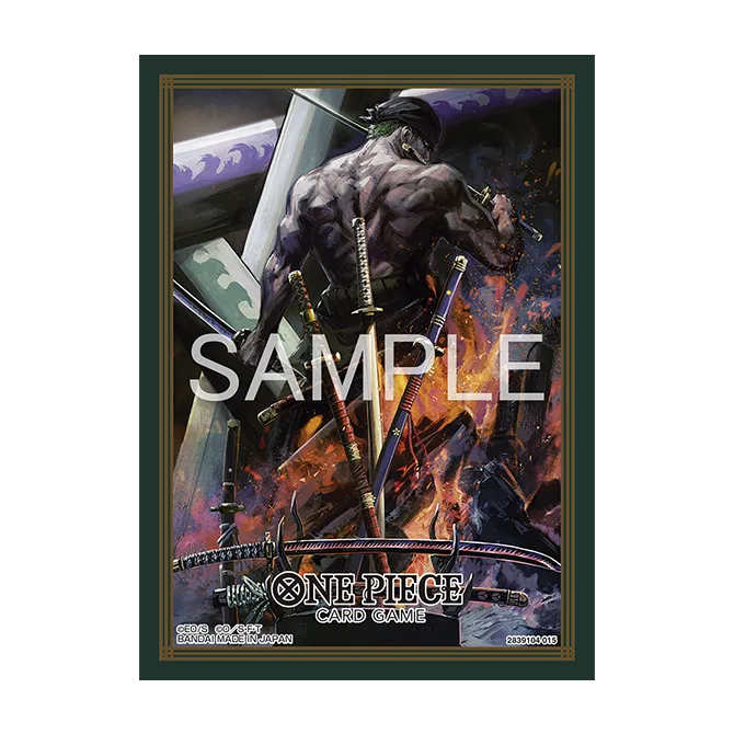 70 Protèges-cartes / Sleeves - Roronoa Zoro - Official Sleeves V.14