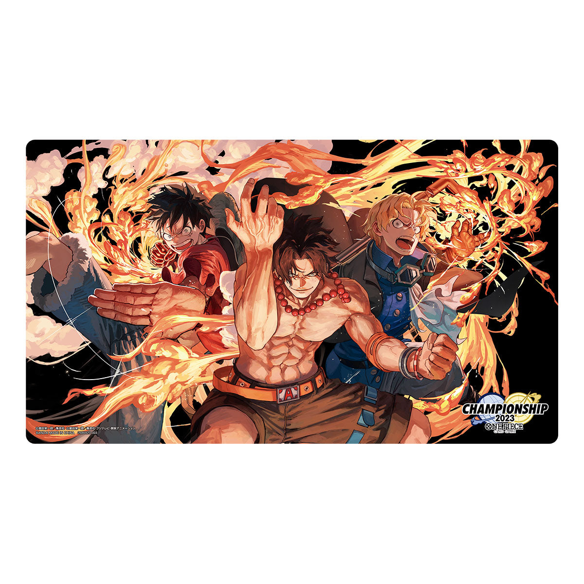 Playmat and Storage Box, Special Goods Set - Ace/Sabo/Luffy ENG
