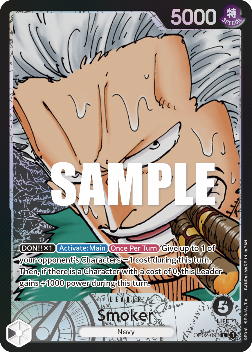 OP02-093 L ENG Smoker Parallel Leader Card