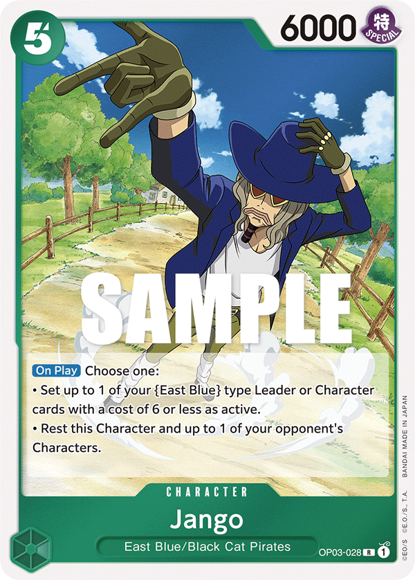 OP03-028 R ENG Jango Rare Character Card