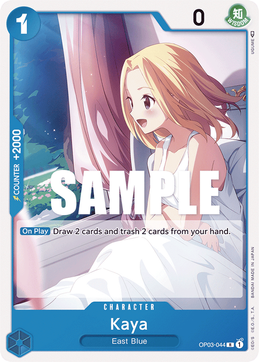 OP03-044 R ENG Kaya Carte personnage rare