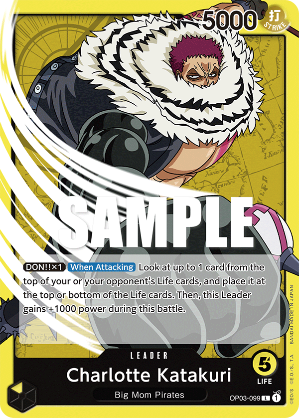 OP03-099 L ENG Charlotte Katakuri Leader card