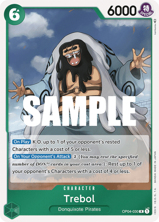 OP04-030 R ENG Trebol Rare Character Card