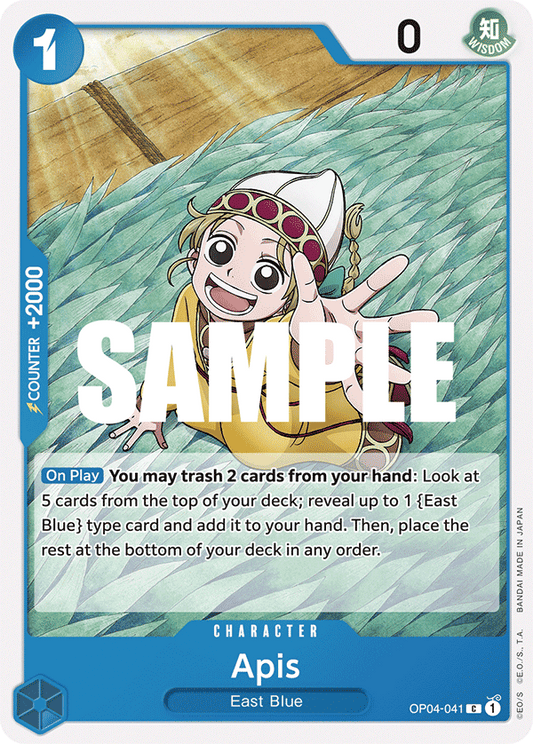 OP04-041 C ENG Apis Common Character Card