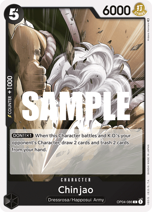 OP04-086 C ENG Chinjao Common Character Card