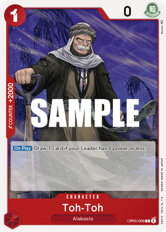 OP05-009 C ENG Toh-Toh Common Character Card