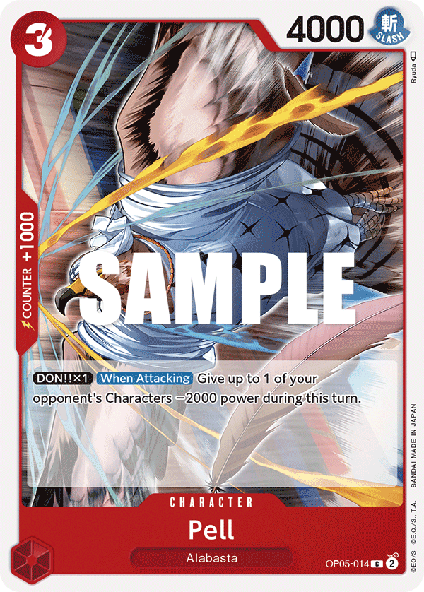 OP05-014 C ENG Pell Common Character Card