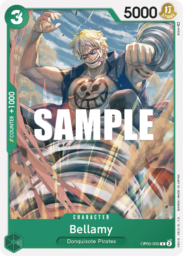 OP05-035 C ENG Bellamy Common Character Card