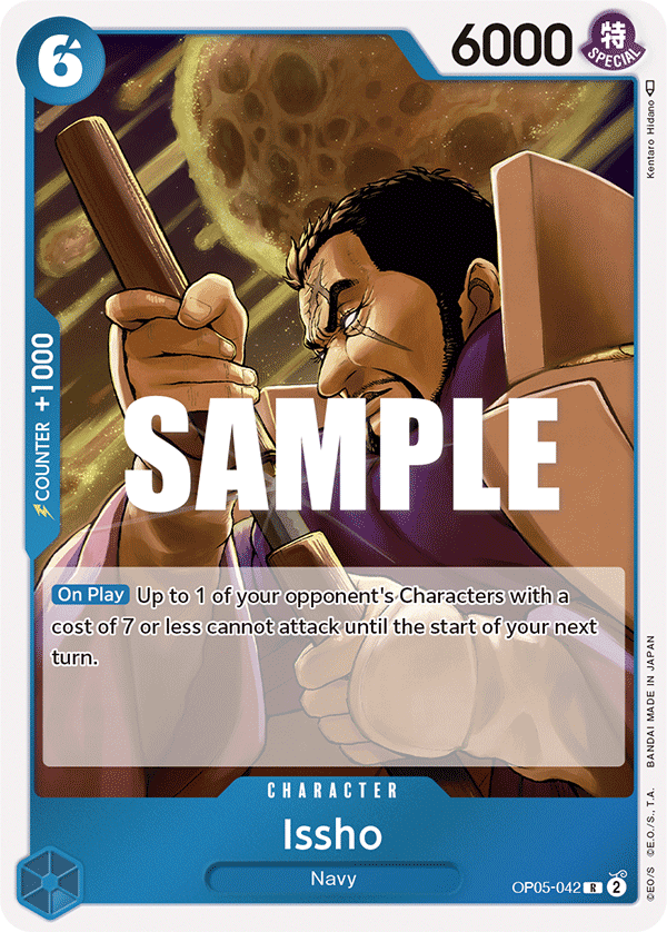 OP05-042 R ENG Issho Rare Character Card