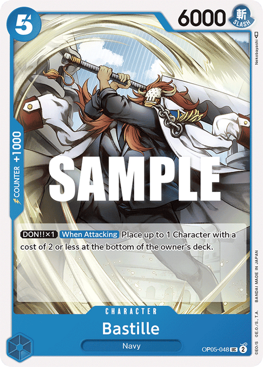 OP05-048 UC ENG Bastille Uncommon Character Card