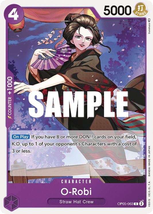 OP05-063 C ENG O-Robi Common Character Card