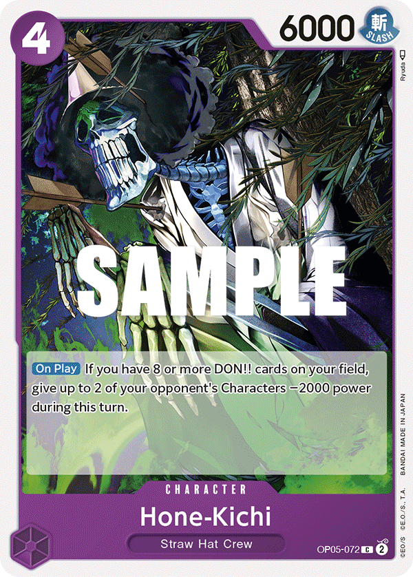 OP05-072 C ENG Hone-Kichi Common Character Card