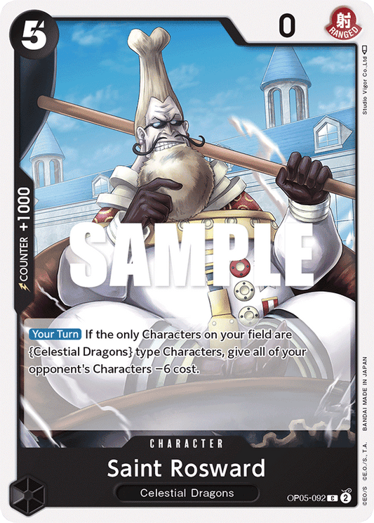 OP05-092 C ENG Saint Rosward Common Character Card