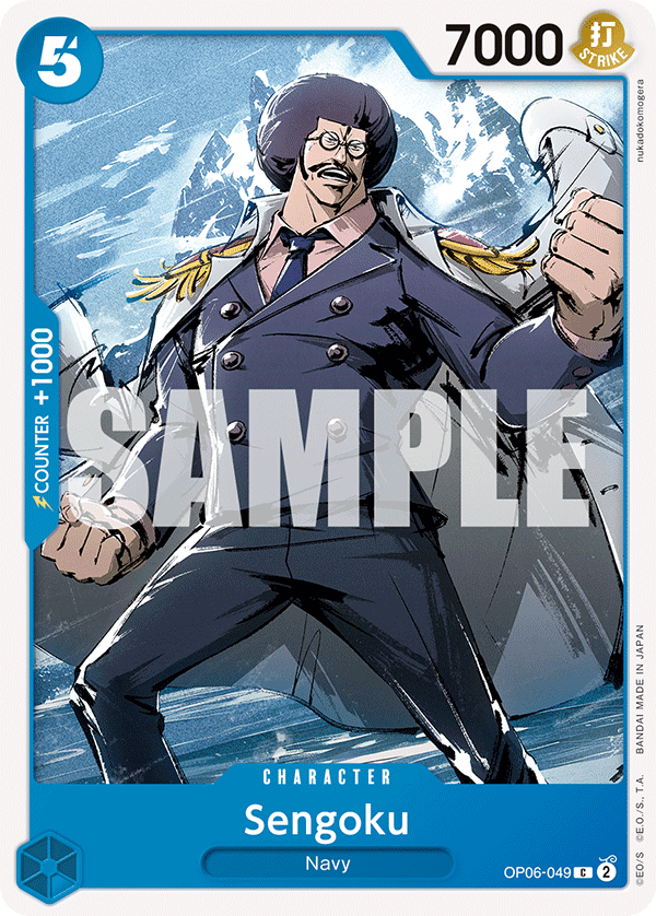 OP06-049 C ENG Sengoku Common Character Card