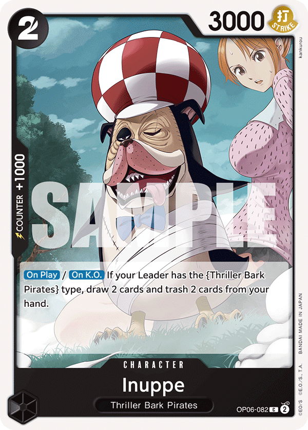 OP06-082 C ENG Inuppe Common character card