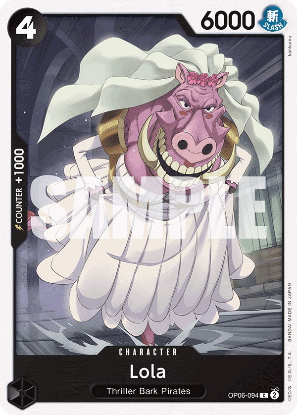 OP06-094 C ENG Lola Common Character Card