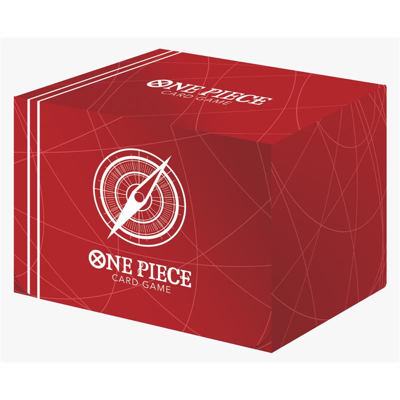 Storage Box - One Piece Card Game Clear Card Case - Standard Blue / Red / White