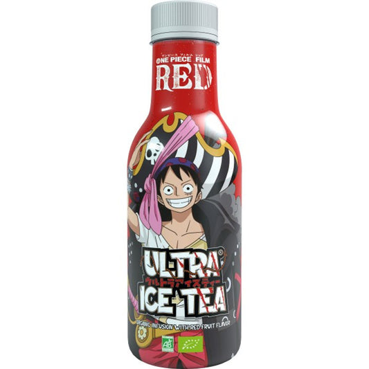 Ultra IceTea One Piece Red - Luffy - Drink infused with organic hibiscus and mint