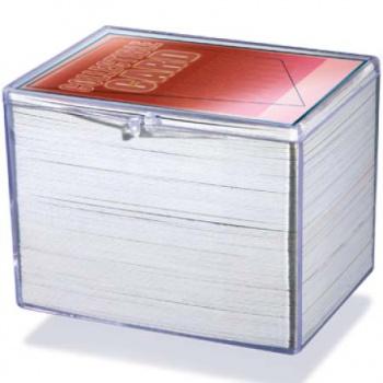 Ultra Pro Boîte de rangement 150+ cartes Transparente