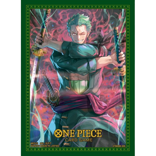 70 sleeves - Official Sleeves 11 Roronoa Zoro – One Piece Card Game