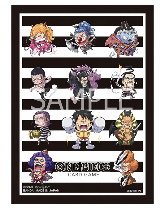 70 Protèges-cartes / Sleeves - Impel Down - Official Sleeves V.15