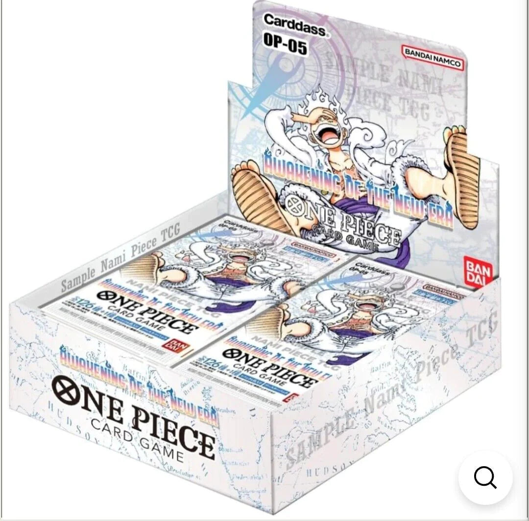 Display De 24 Boosters One Piece Paramount War / Carte Version Anglaise