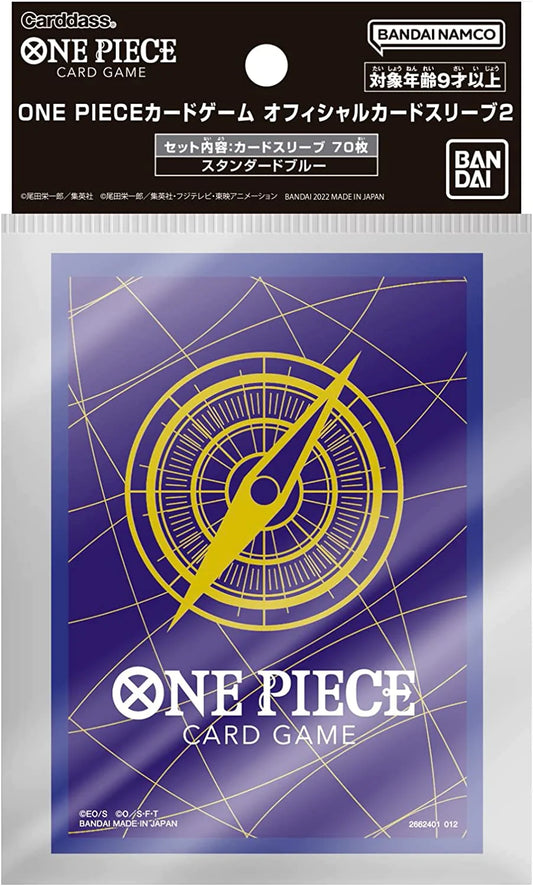Card Sleeves JAP Standard Blue One Piece Logo