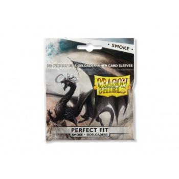 Dragon Shield - 100 Perfect Fit Card Sleeves - Standard Sideloading Clear/Smoke