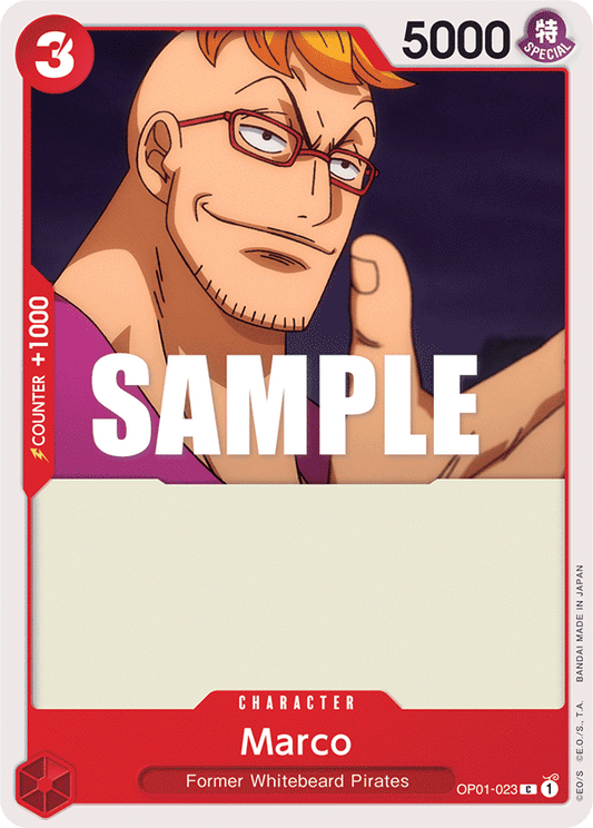 OP01-023 C ENG Marco Common Character Card