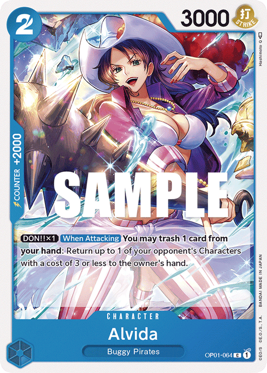 OP01-064 C ENG Alvida Common Character Card