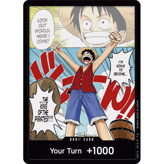 OP01-DON ENG Luffy Carte DON parallèle