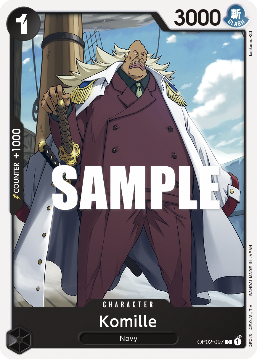 OP02-097 C ENG Komille Common Character Card