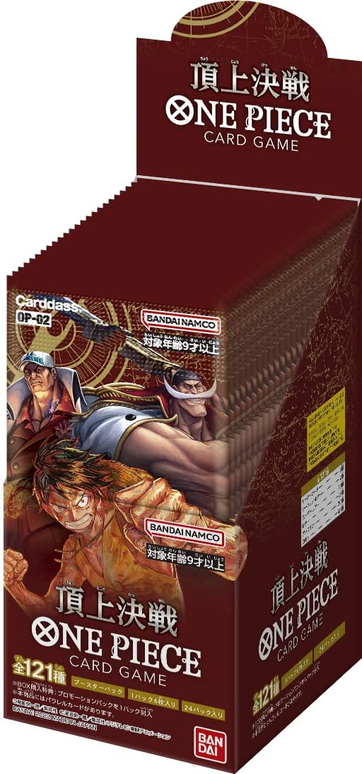 OP02 Display box - 24 Boosters - Paramount War JAP