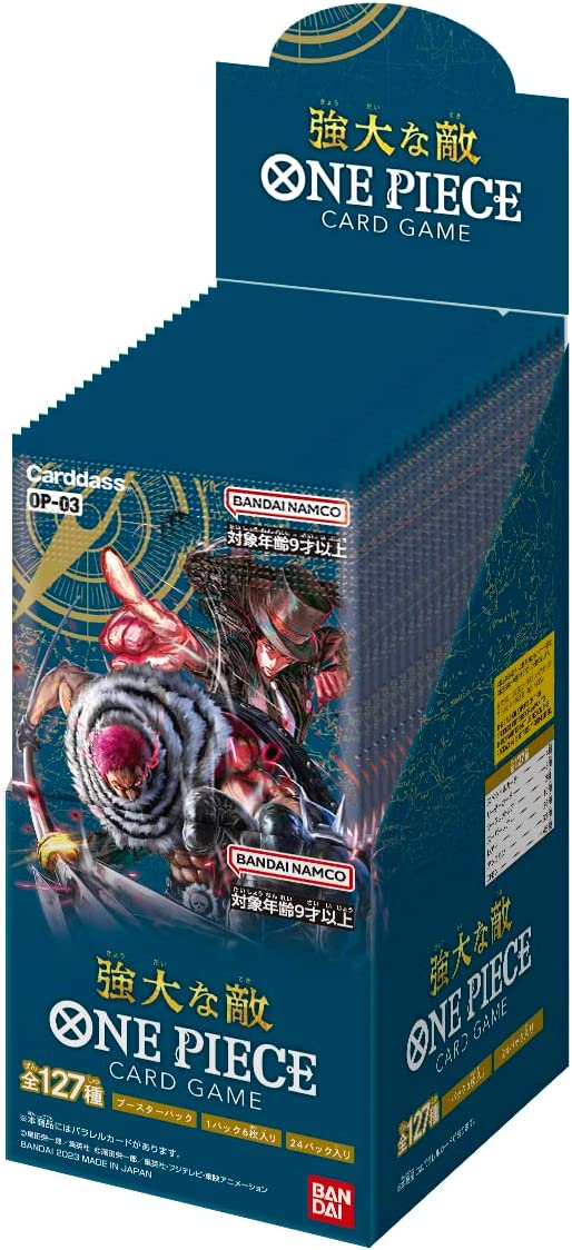 OP03 Display box - 24 Boosters - Mighty Enemies / Pillars of strength JAP