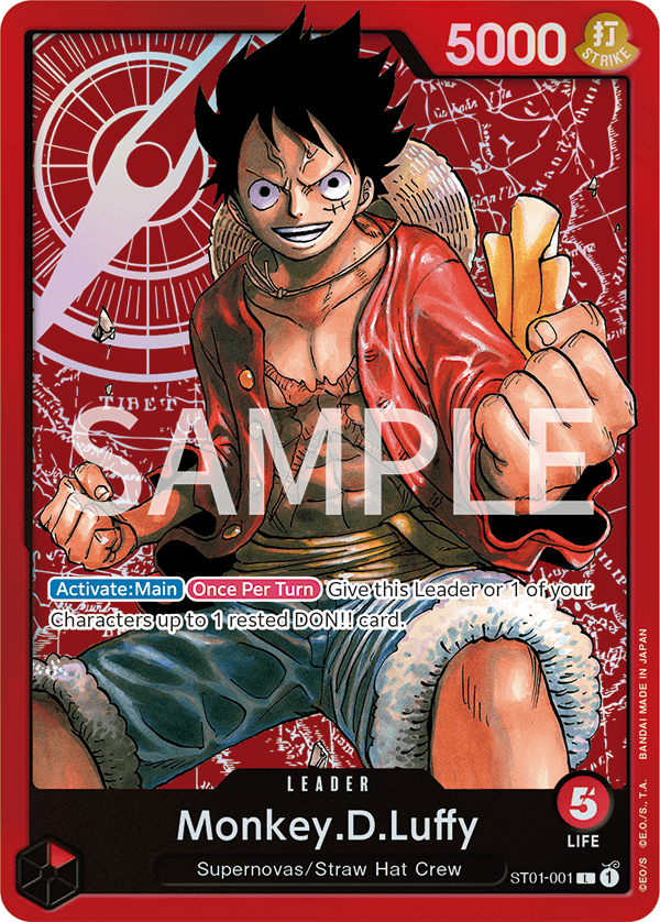 ST-01 ENG Straw Hat Crew Starter deck